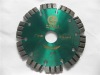 Laser turbo saw blade
