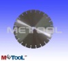 Laser welded concrete blade