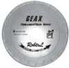 Laser welded continuous rim diamond blade for long life cutting hrad & brittle general material -- GEAX