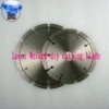Laser welded diamond saw blade for concrete