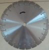 Laser welded diamond saw blade for concrete