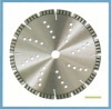 Laser welded diamond saw blades