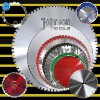 Laser welded saw blade for concrete