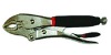 Lock grip plier Long-jaws positive-opening in double color dipped(plier,lock grip plier,hand tool)