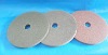 Macromolecule diamond floor polishing pad