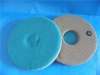 Macromolecule polishing pad