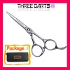 Man-made crystal screws polished high scissors 5.0"