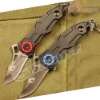 Mantis MT-8 small semi-automatic quick open knife folding knife pocket knife Hunting knife Outdoor Tools 420J2 Steel &DZ-1001