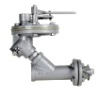 Manual abrasive valve