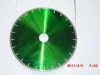 Marble cutting saw blade