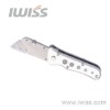 Medium alloy safety Folding lock-back utility pocket knife