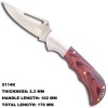 Meticulously Craft Wood Handle Knife 5114K