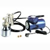 Mini Air Compressor & Low Pressure Spray Gun Kit