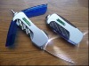 Mini multi-function tool with tape ,small tools with led light, multi-function screwdriver