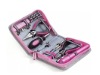 Mini pink hand tools set