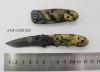 Mini promotion gift knife with camo coating