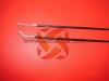 Mower brake cable