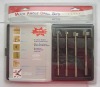 Multi Angle Drill Bits set--blister color card