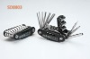 Multi function bicycle tools