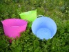 Multi-function plastic bucket,flexible PE garden buckets