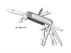 Multi knife/Multifunction knife/Swiss knife