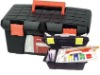 Multifunctional plastic painting tool box