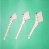 NEW!! Angular plain wooden handle synthetic fiber paint brush