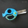 NEW STYLE Children scissors with plastic handle