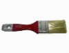Natural boiled bristle 30% and polyester bristle 70% flat paint brush