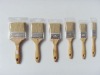 Natural boiled bristle 30% and polyester bristle 70% flat paint brush