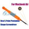 New 5-Point Star Shape Screwdriver for new style Macbook Air laptops