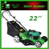 New design 22'' 6.0HP 4 in 1 Self-propelled gasoline lawn mower