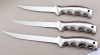 New design stainless steel Fillet knife with Sheath, Fishing knife, Kitchen knife,