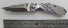 New style full stainless steel folding knife outdoor knife