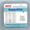 NiTi engine use Super files II Protaper