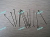 Nickel plated steel eye pin (9 shape pin)