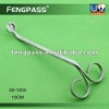 Nickle coated S9-1004 candle wick scissors