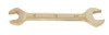 Non spark double open end spanner