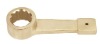 Non sparking convex slogging ring spanner,hammer wrench
