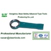 Non sparking hammer ring spanner