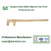 Non sparking valve wrench