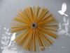 Nylon disc chimney cleaning brush