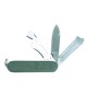 Olive green handle multifunction knife