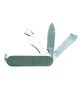 Olive green handle multifunction knife
