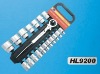 One Head Ratchet Socket Set (big set, 1/2'')