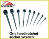 One head ratchet Socket wrench