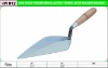 One piece forged trapezoidal trowel