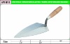 One piece forged trapezoidal trowel