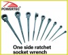 One side ratchet Socket wrench
