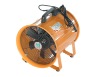 Orange Portable Propeller Blower with European Plug